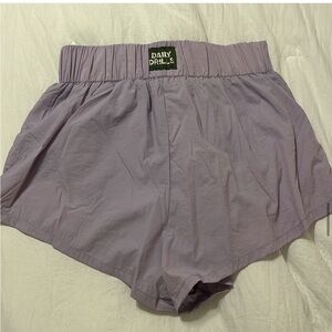 Lavender dd bounce shorts